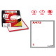 Etichette adesive A/475 - in carta - permanenti - 199,6 x 289,1 mm - 1 et/fg - 100 fogli - bianco - angoli tondi - Markin