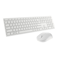Dell Pro KM5221W - Set mouse e tastiera - senza fili - 2.4 GHz - QWERTY - USA Internazionale - bianco
