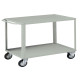 Carrello da lavoro - 2 vasche da 93 x 600 cm - 104 x 60 x 86,5 cm - grigio - Tecnotelai
