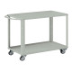 Carrello da lavoro - 3 vasche da 80 x 45 cm - 91 x 45 x 81 cm - grigio - Tecnotelai