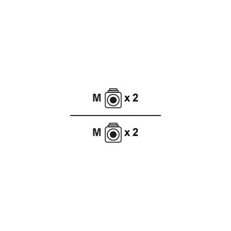 DIGITUS - Cavo di rete - LC multi-mode (M) a LC multi-mode (M) - 2 m - fibra ottica - 3 mm - 50 / 125 micron - OM3 - schermato,