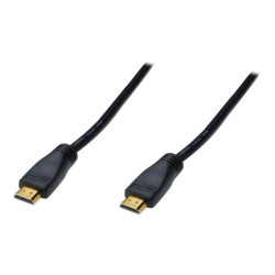 DIGITUS - Cavo HDMI - HDMI maschio a HDMI maschio - 20 m - a doppia schermatura - nero