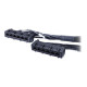 APC Data Distribution Cable - Cavo di rete - Compatibile TAA - RJ-45 (F) a RJ-45 (F) - 18.3 m - UTP - CAT 6 - nero