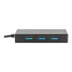 DIGITUS USB 3.0 Office Hub DA-70240-1 - Hub - 4 x SuperSpeed USB 3.0 - desktop