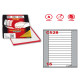 Etichette adesive C/528 - in carta - permanenti - 145 x 17 mm - 16 et/fg - 100 fogli - bianco - angoli tondi - Markin