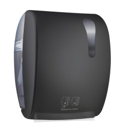 Dispenser elettronico asciugamani Kompatto Advan 875 - 32 x 22,4 x 40,5 cm - nero - Mar Plast