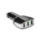 Celly - CC3USBTURBO - 3 USB-A Car Charger 22W