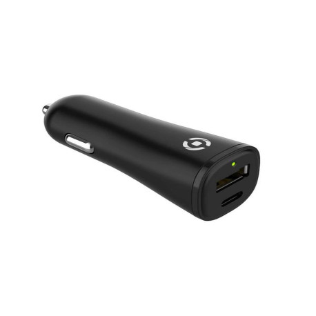 Celly - GRSCCUSBUSBC - USB-AUSB-C Car Charger 32W - 100% Recycled Plastic PLANET COLLECTION