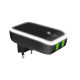 Celly - TC2USBLED - 2 USB-A Wall Charger with Night Light 12W TURBO