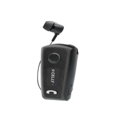 Celly BHCLIP - Wireless Retractable Mono Headset