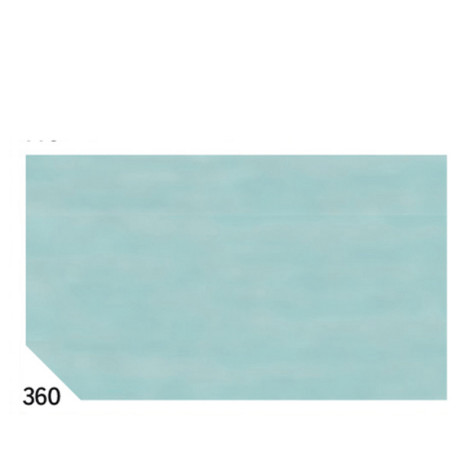 Carta velina - 50 x 70 cm - 20 gr - celeste 360 - Rex Sadoch - busta 26 fogli