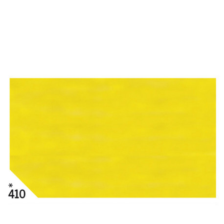 Carta velina - 50 x 70 cm - 20 gr - giallo 410 - Rex Sadoch - busta 26 fogli