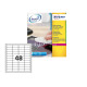 Etichette adesive L6113 - in poliestere - laser - permanenti - 45,7 x 21,2 mm - 48 et/fg - 20 fogli - bianco - Avery