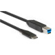 CAVI COMPUTER  MOBILE - XCTC-U3B100 Cavo USB-C to USB-B3.0 Maschio1 Metro