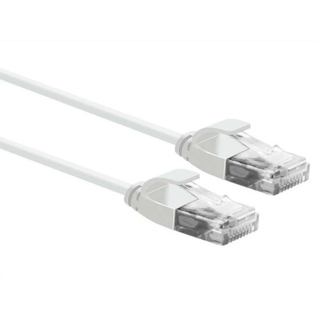 CAVI FIBRA  ETHERNET  TELEF. - CAVO ETHERNET CATEGORIA6 UTP 2 MT BIANCO