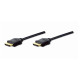 CAVO DI COLLEGAMENTO HDMI STANDARD TIPO A M/M 2 0M W/ETHERNET FULL HD ORO NERO