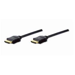 CAVO DI COLLEGAMENTO HDMI STANDARD TIPO A M/M 2 0M W/ETHERNET FULL HD ORO NERO