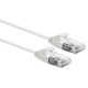 CAVO DI RETE UTP DATA CENTER Center CAT.6A, LSOH, SLIM, COLORE BIANCO, MT. 1