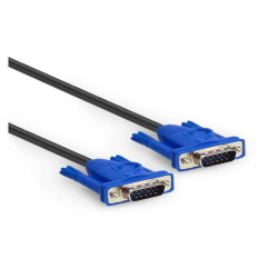 Cavo Monitor Video VGA schermato con doppia Ferrite M/M 180 cm