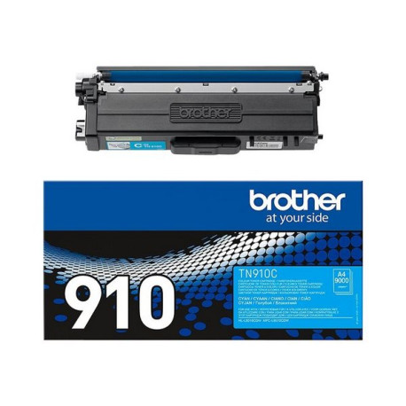 Brother TN910C - Ultra Jumbo - ciano - originale - cartuccia toner - per Brother HL-L9300, HL-L9310, MFC-L9570