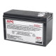 APC Replacement Battery Cartridge -110 - Batteria UPS - 1 batteria x - Piombo - nero - per P/N: BE650G2-CP, BE650G2-FR, BE650G2