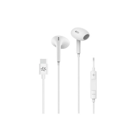 Celly USB-C Stereo Wired Earphones PROCOMPACT2