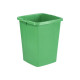 DURABLE DURABIN - Bidone rifiuti - quadrato - 90 L - verde