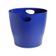 Cestino gettacarte Ecobin Bee Blue - 15 L - blu navy - Exacompta