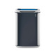 Cestino gettacarte Wastee - per raccolta differenziata - 60 L - Blu - Kobra