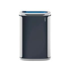 Cestino gettacarte Wastee - per raccolta differenziata - 60 L - Blu - Kobra