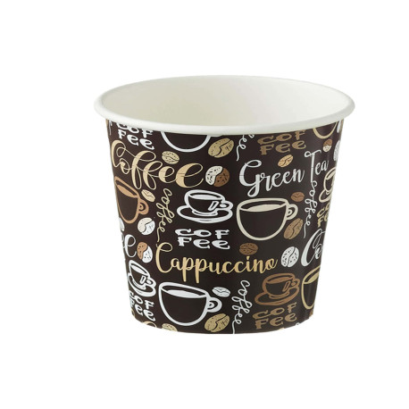 Bicchiere monouso in carta Coffee - 240 ml - Leone - conf. 1000 pezzi