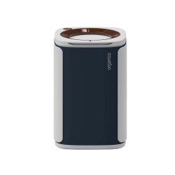 Cestino gettacarte Wastee - per raccolta differenziata - 60 L - Marrone/organico - Kobra