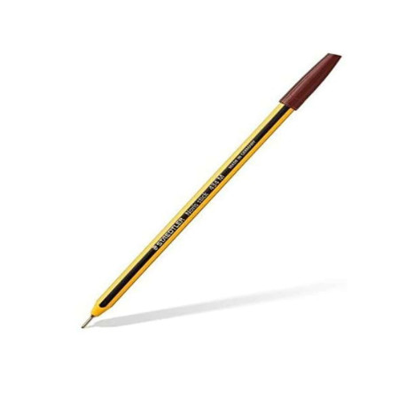 CF10 PENNA A SFERA NORIS STICK MARRONE