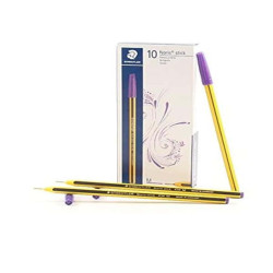 CF10 PENNA A SFERA NORIS STICK VIOLETTO