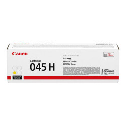 Canon 045 H - Alta capienza - giallo - originale - cartuccia toner - per ImageCLASS LBP612Cdw, MF632Cdw, MF634Cdw