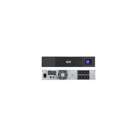 Eaton 5SC 1000 - UPS (montabile in rack) - 230 V c.a. V - 700 Watt - 1000 VA - RS-232, USB - connettori di uscita 8 - 2U - nero