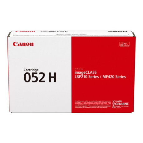 Canon 052 H - Alta capienza - nero - originale - cartuccia toner - per imageCLASS LBP212, LBP215, MF429- i-SENSYS LBP212, LBP21