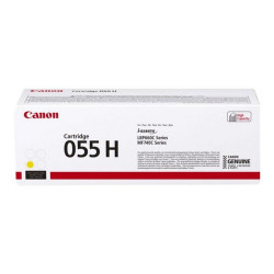 Canon 055 H - Alta capienza - giallo - originale - cartuccia toner - per Color imageCLASS MF743- imageCLASS LBP664, MF745- i-SE