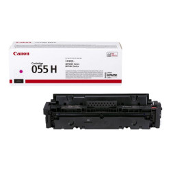 Canon 055 H - Alta capienza - magenta - originale - cartuccia toner - per imageCLASS LBP664, MF745- i-SENSYS LBP663, LBP664, MF
