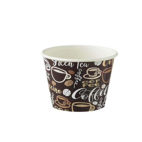 Bicchiere monouso in carta Coffee - 75 ml - Leone - conf. 1000 pezzi