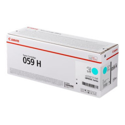 Canon 059 H - Alta capienza - ciano - originale - cartuccia toner - per i-SENSYS LBP852Cx- Satera LBP851C, LBP852Ci