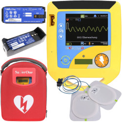 Defibrillatore AMI Saver One D Semiautomatico SVD-B0004 DAE ECG con Batteria Ricaricabile