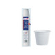 Bicchieri - monouso - 200 cc - bianco - Dopla - conf. 100 pezzi