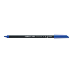 edding 1200 - Penna punta in fibra - blu - inchiostro base acqua - 0.5-1 mm