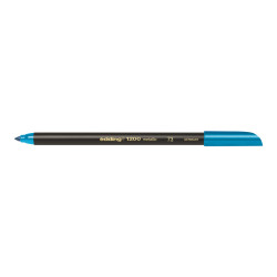 edding 1200 - Penna punta in fibra - blu metallizzato - inchiostro base acqua - 0.5-1 mm