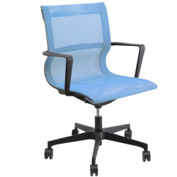 Poltrona direzionale Tekno TKN - con braccioli inclusi - blu - Unisit