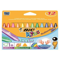 CF12PASTELLI BIC KIDS PLASTIDECOR TRIANGLE