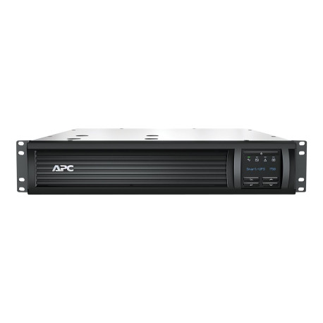 APC Smart-UPS 750VA LCD RM - UPS (montabile in rack) - 230 V c.a. V - 500 Watt - 750 VA - Ethernet, RS-232, USB - connettori di