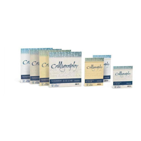 CF25BUSTE PERGAMENA 11X22 CREMA