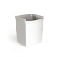 Bicchiere portapenne Mydesk - 8,7 x 7,4 x 10 cm - bianco - Arda